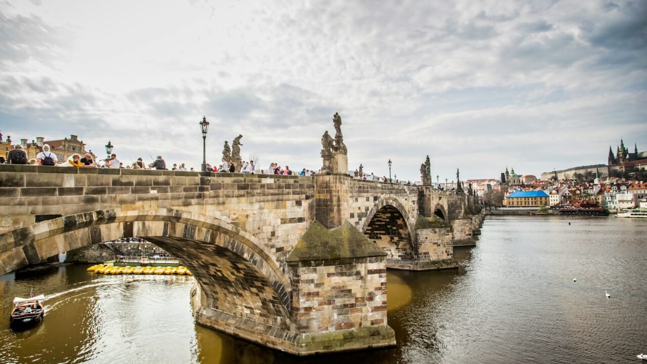 bridge above water during day