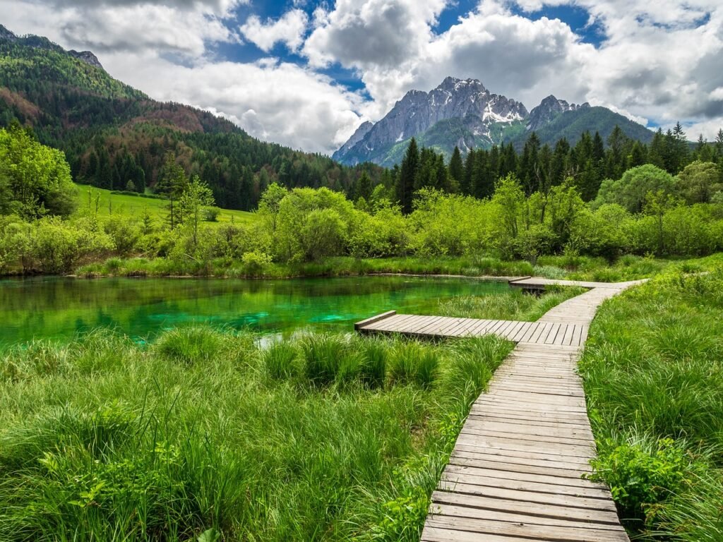 zelenci, slovenia, mountains