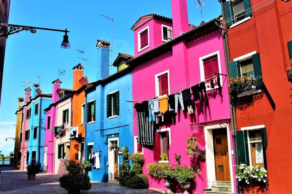 venice, italy, burano