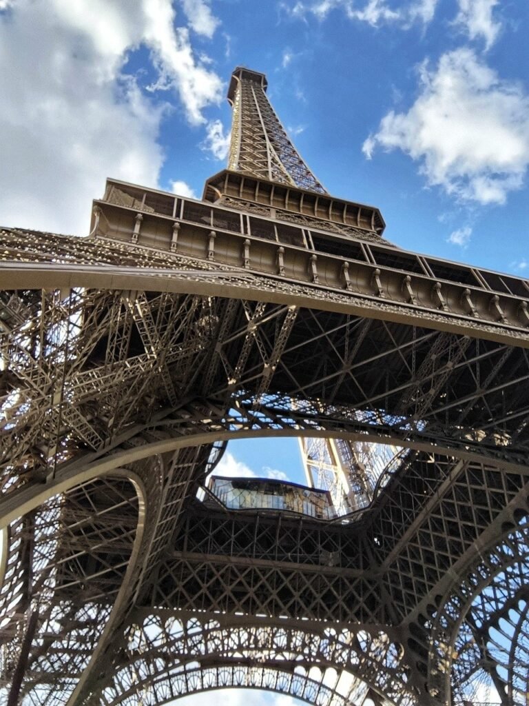 eiffel tower, building, landmark