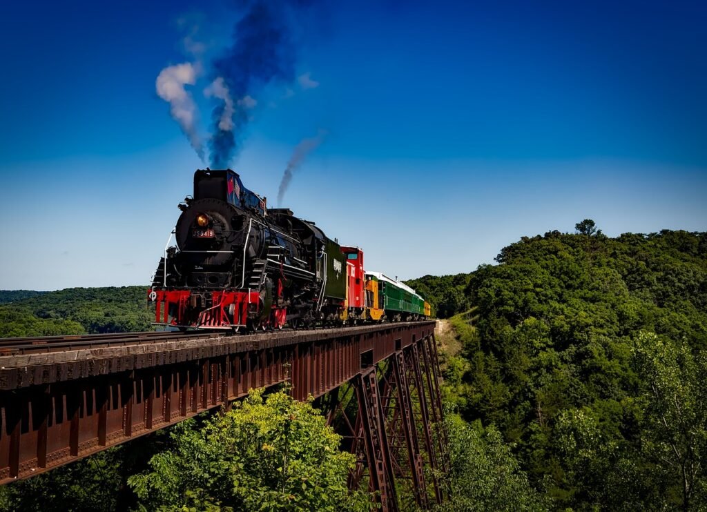 train, locomotive, travel