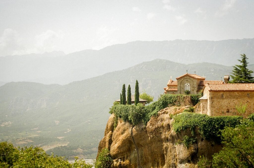 Monastery in Meteora, Greece