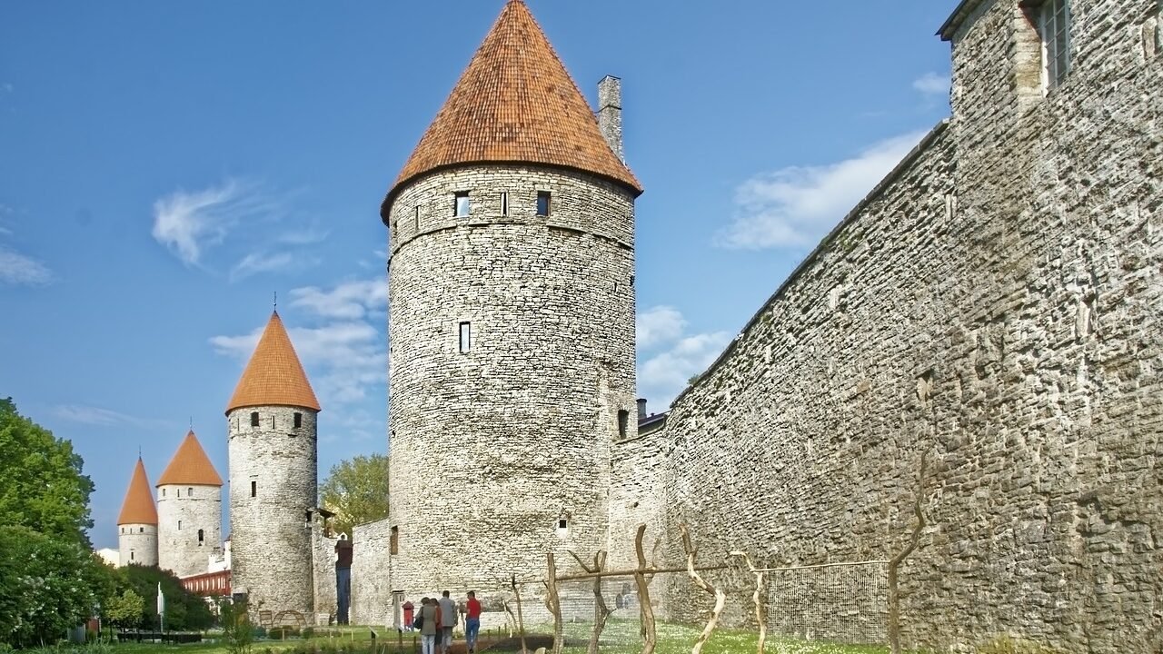 estonia, tallinn, historic center