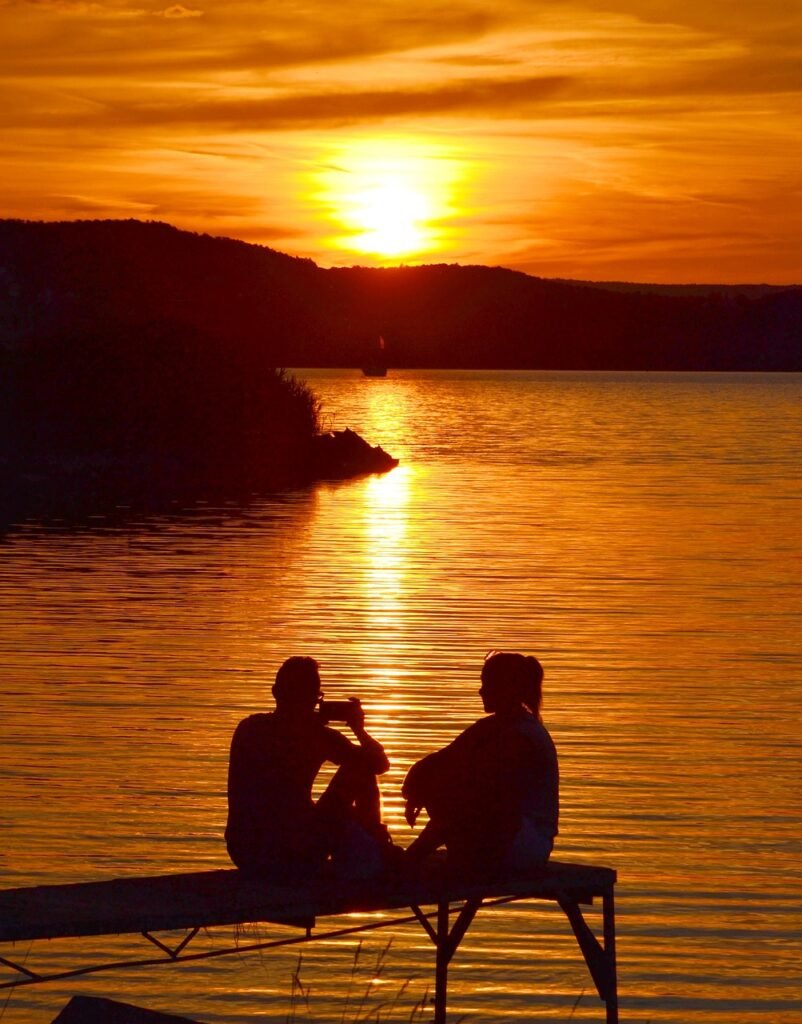 twilight, nature, sunset