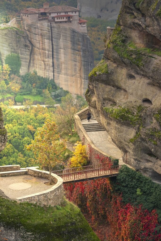meteora, greece, rocks