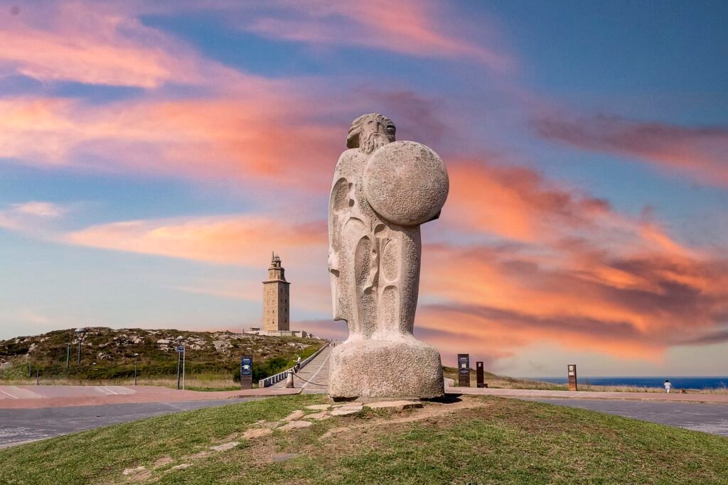 lighthouse, sculpture, tower