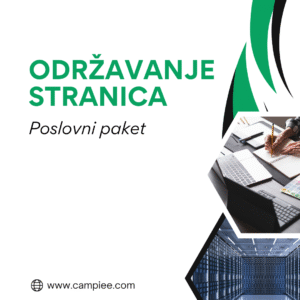 Održavanje stranice godišnje - Poslovni paket
