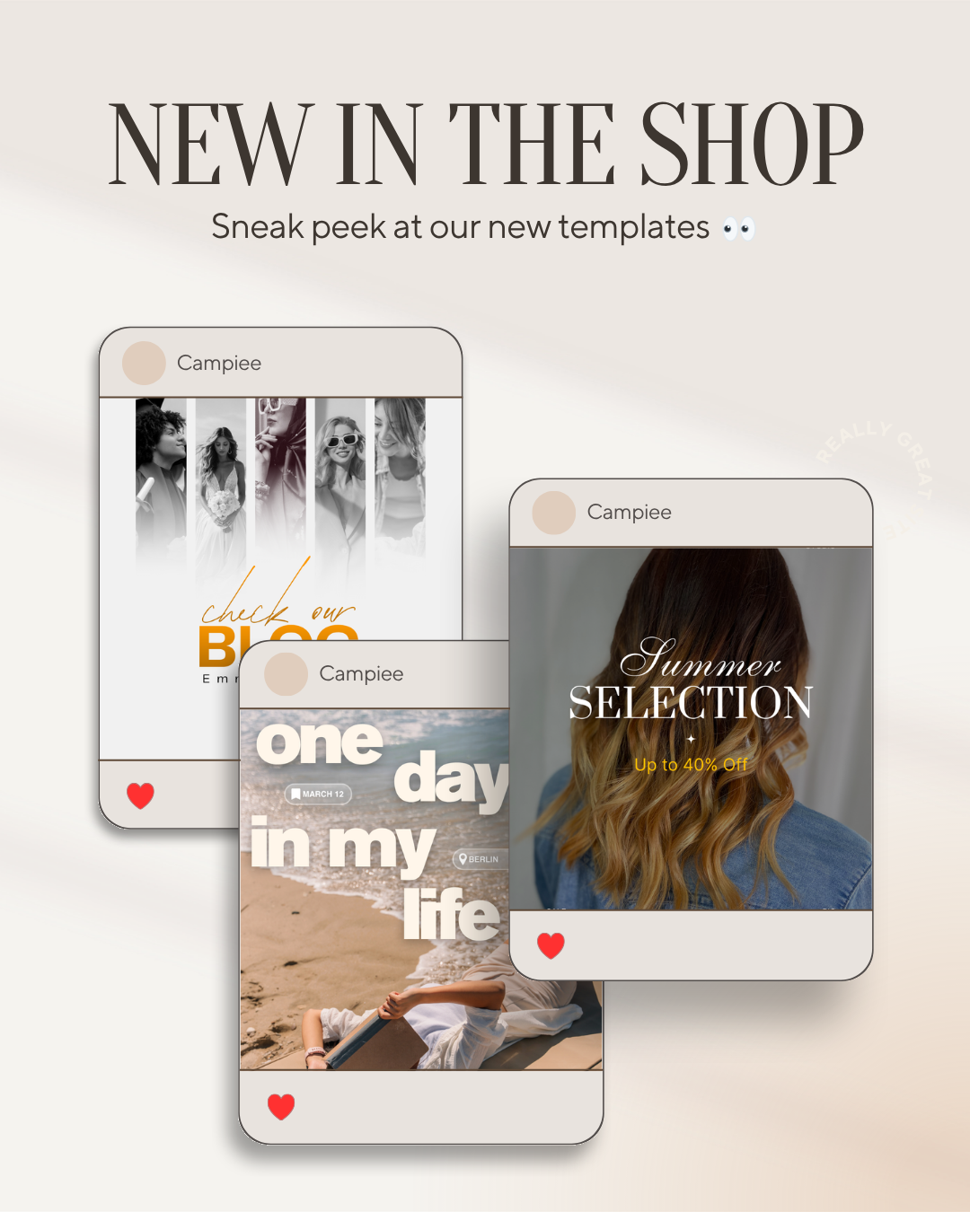 Beauty & Health Instagram Templates - Image 2